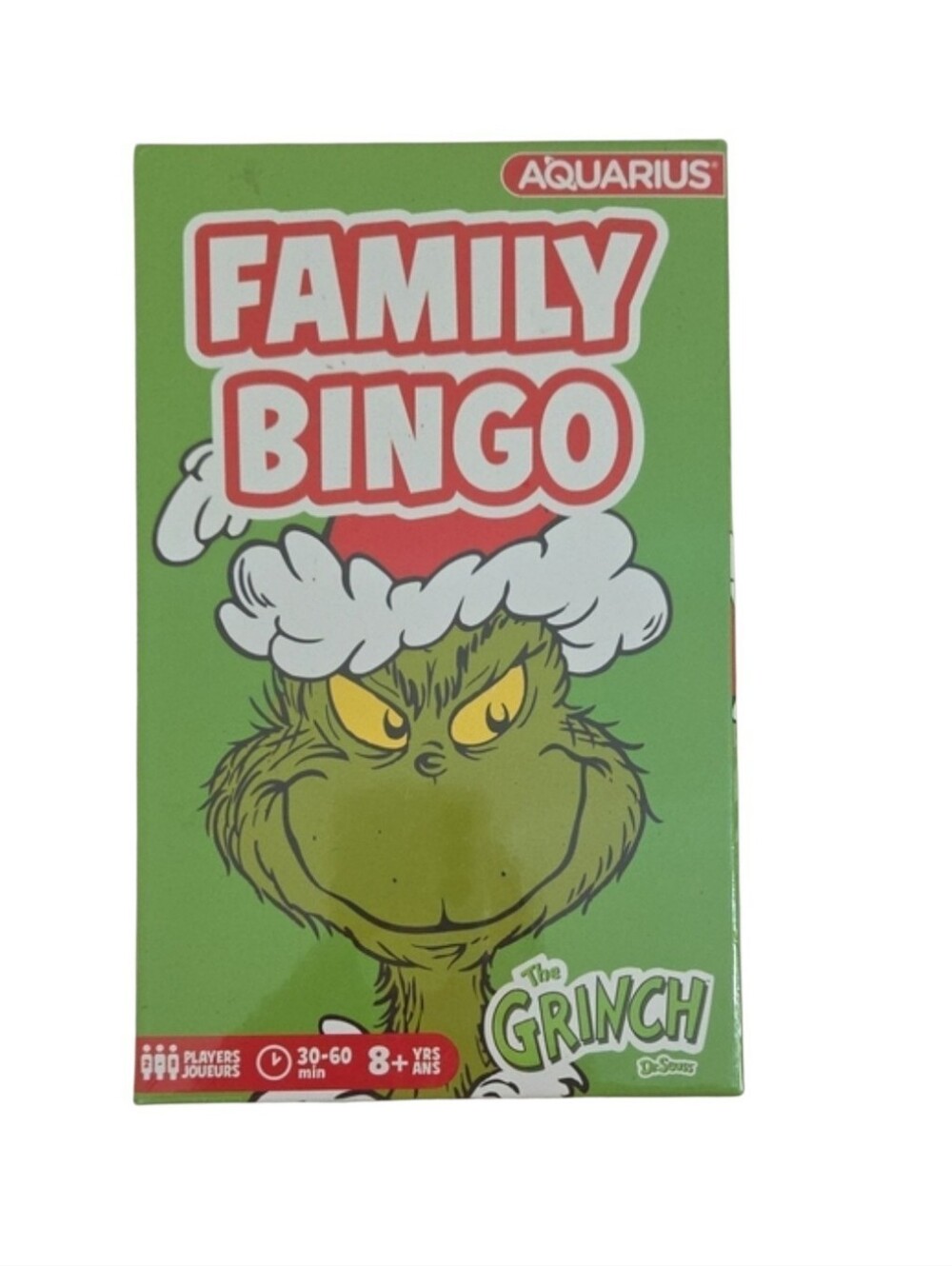 Dr. Seuss The Grinch Family Bingo Game